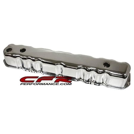Cfr Performance CFR HZ-9338-PBK 1960-83 Ford 144-170-200-250 Straight & Inline 6 Cylinder Steel Valve Cover - Black HZ-9339-C